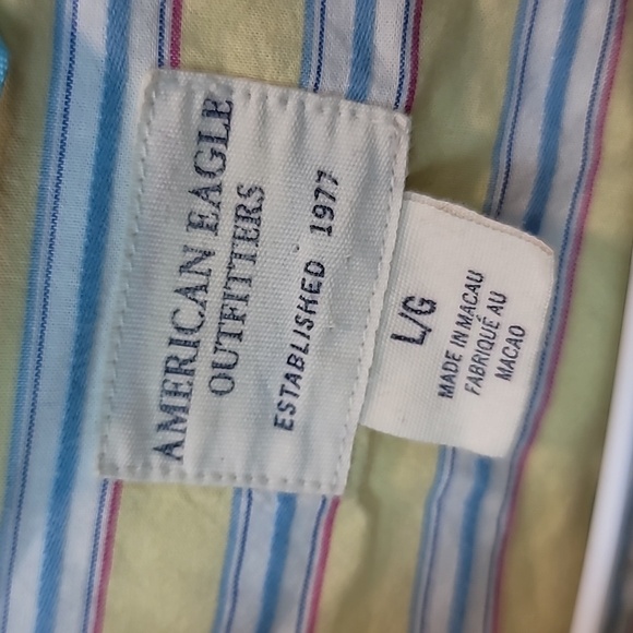 American eagle button up shirt large - Picture 3 of 3